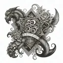 Proverbs 18:24 tattoo design idea