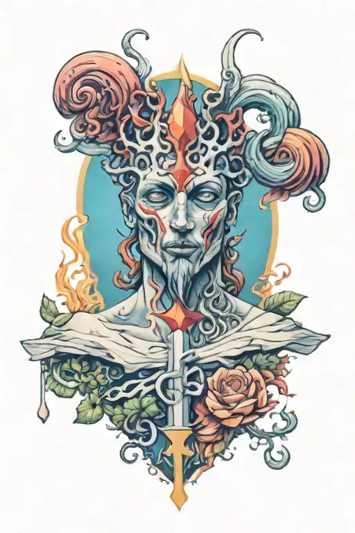 My sacrifice tattoo design idea