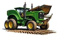 John deere 1910E Forwarder tattoo design idea