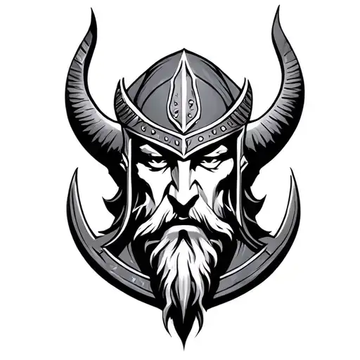 Heimdall tattoo design idea