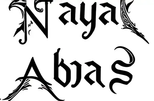 "Naya
Abbas" tattoo design idea