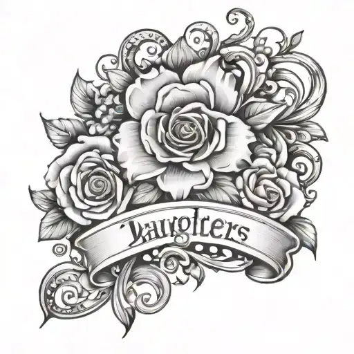 daughters name tatto design tattoo design idea