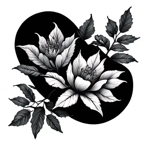 nature neo trad tattoo design tattoo design idea