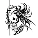 Oshun tattoo design idea