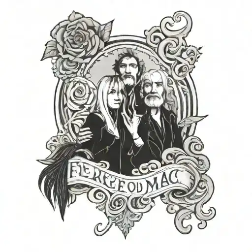 Fleetwood Mac tattoo design idea