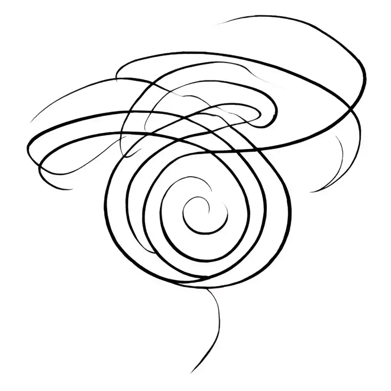 Vortex tattoo design idea