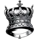 a queens crown tattoo design idea