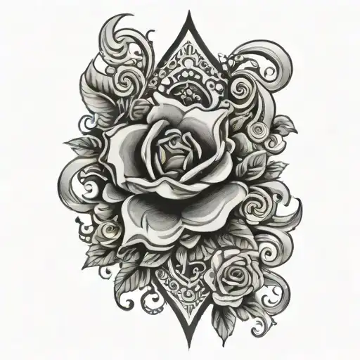 hustler love tattoo design idea