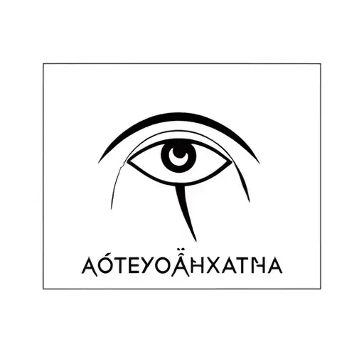 "Αστερομάτα " eye of horus eye tattoo design idea