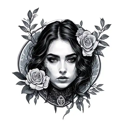 Loona helluva boss tattoo design idea