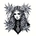 Loona helluva boss tattoo design idea