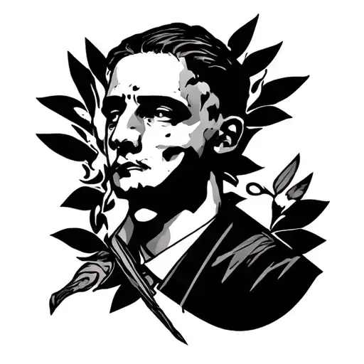 Name Anderson stand sure tattoo design idea