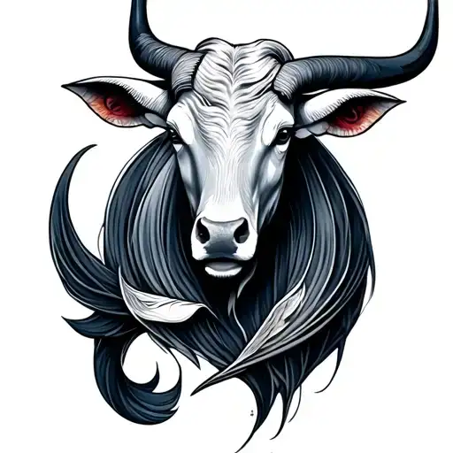 Taurus And Pisces tattoo design idea