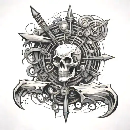 Beat The Odds tattoo design idea