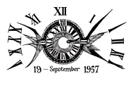 19 september 1957 roman numerals tattoo design idea