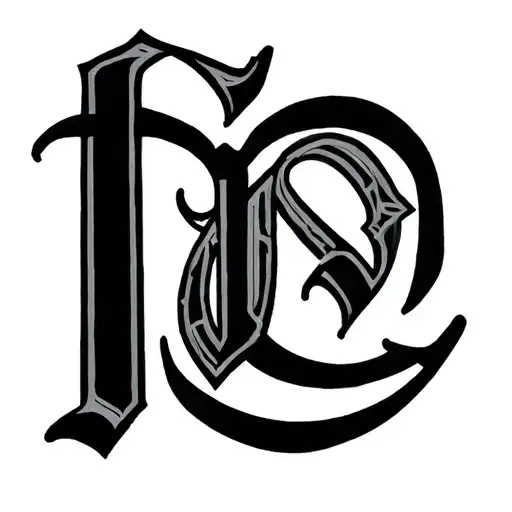 Two Word Ambigram Generator tattoo design idea