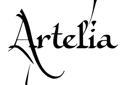 "Artelia" tattoo design idea