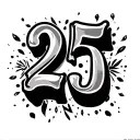 "25" bier tattoo design idea