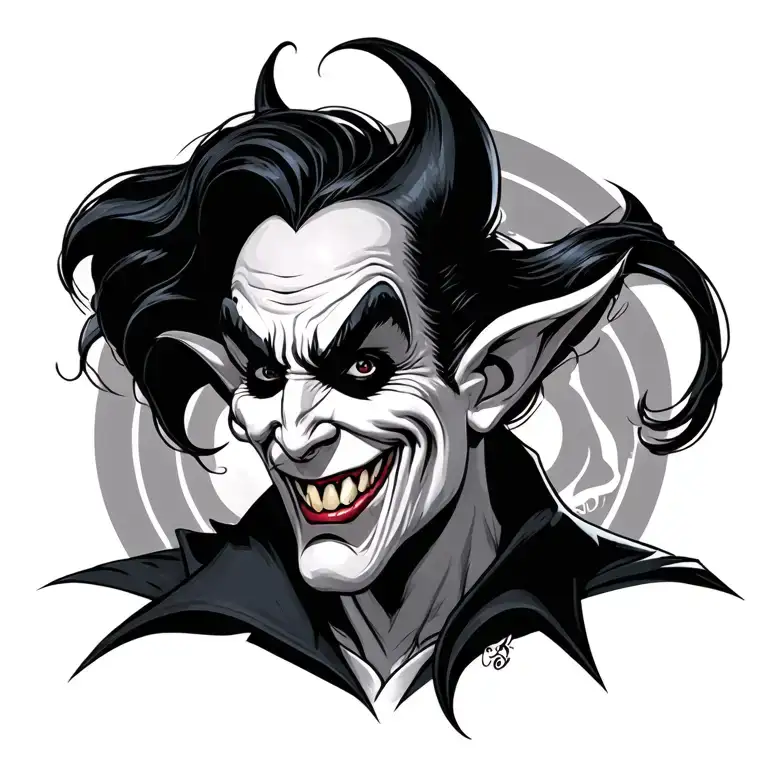 Disney villain tattoo design idea