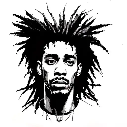 I want tattoo ideas in the Basquiat style but not his tattoo design idea