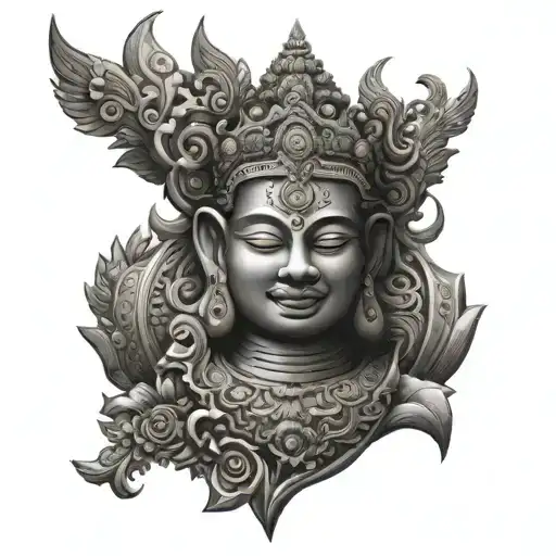 Khmer tattoo design idea