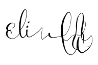 Eli cursive writing tattoo design idea