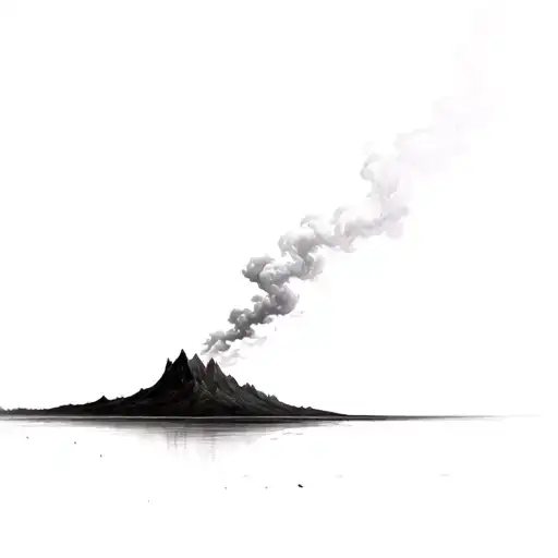 Filler Clouds and Smoke tattoo design idea