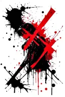 Anime Cross tattoo design idea