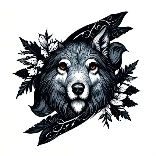 nordic and pnw  tattoo design idea