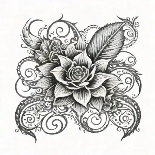 Written by Nastaliq Farsi tattoo design idea
