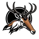 springbok rugby emblem tattoo design idea