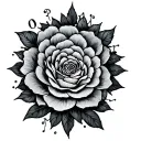 Birth Date tattoo design idea