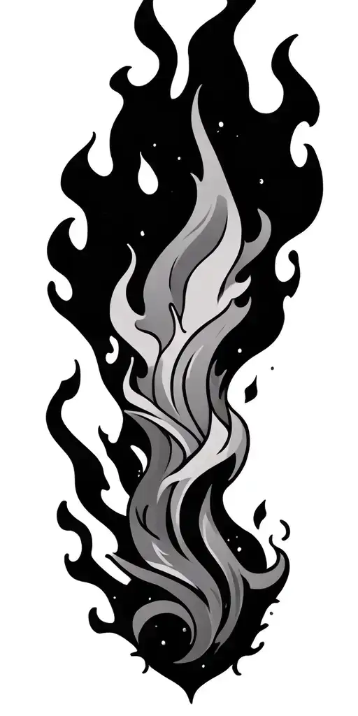 Fire sleeve tattoo tattoo design idea