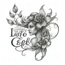 a meaningful tattoo symbolizing the quote "i wanted to end my life, but instead i gave it to someone who needed it" tattoo design idea