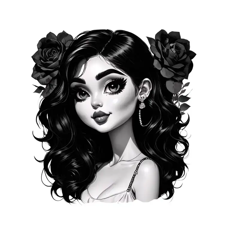 emojis dolly tattoo design idea