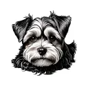 Cockapoo tattoo design idea