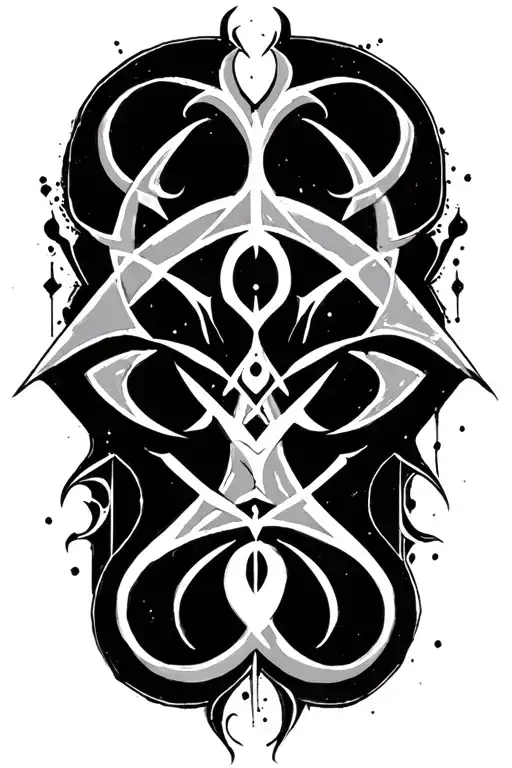 chaos symbol, tattoo design idea