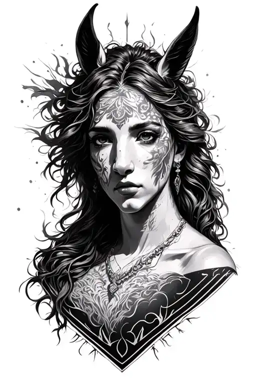 Aegir Martina Giuseppe mare tattoo design idea