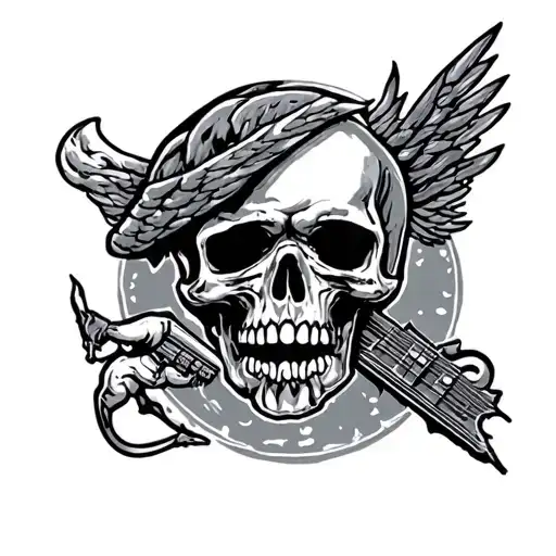 Tool Band American Traditional tattoo design idea