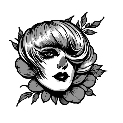 Rockabilly tattoo design idea