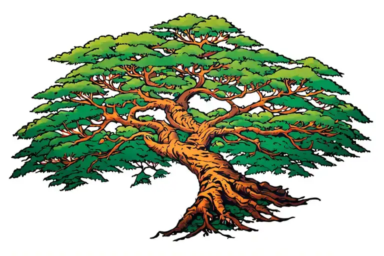 Bodhi Tree tattoo design idea