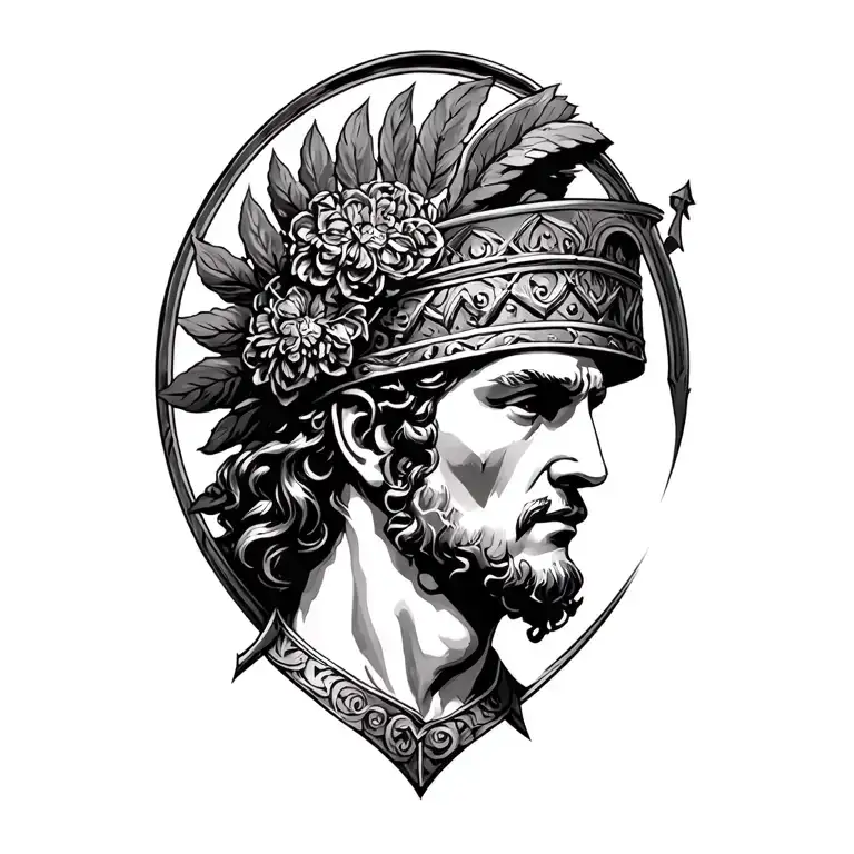 st florian tattoo design idea