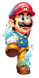 mario tattoo design idea