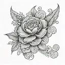 Ultramarine tattoo design idea