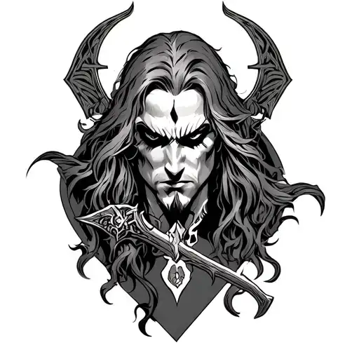 Castlevania tattoo design idea