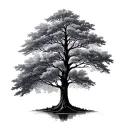 Alder Tree grove tattoo design idea
