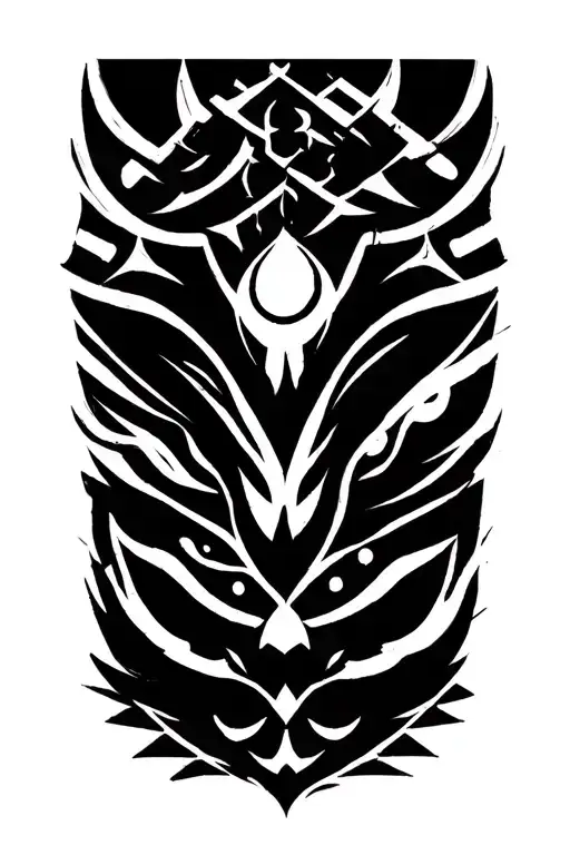 Nordic mythology tattoo design idea