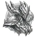 Warframe tattoo design idea