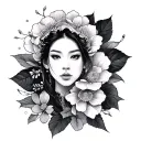 Korean tattoo design idea