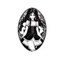 Alice Madness Returns tattoo design idea